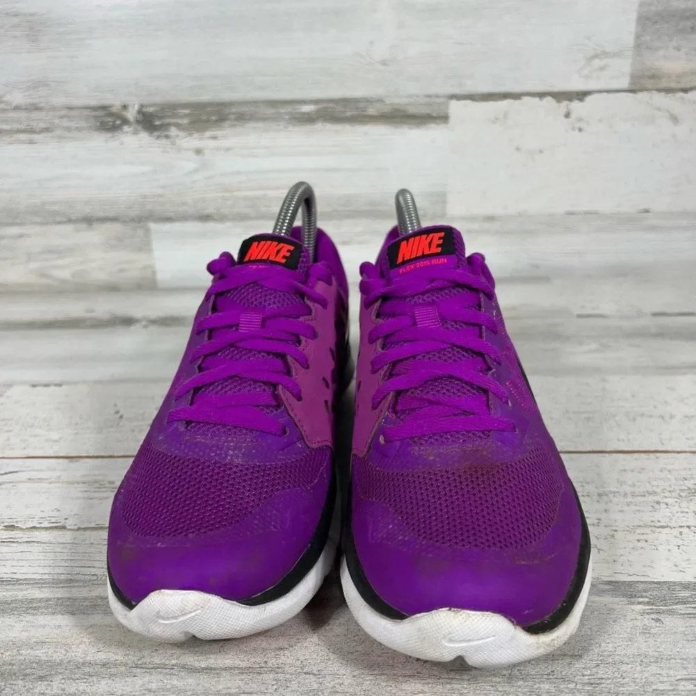 Nike Flex 2015 Women's Running Shoes Purple Pink Magenta 709021-501 Size 7.5 - Picture 4 of 8